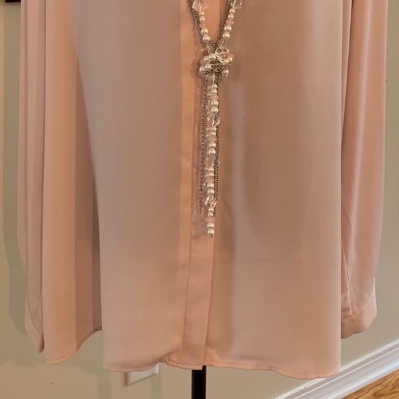 Jones New York light pink blouse - Picture 4 of 5